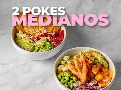 2 Pokes Medianos