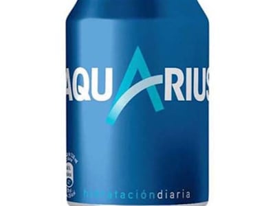Aquarius Limón Lata.