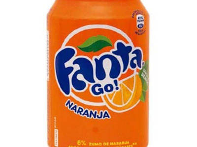 Fanta Naranja Lata.