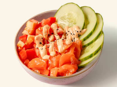 Poke Pequeño Salmón.