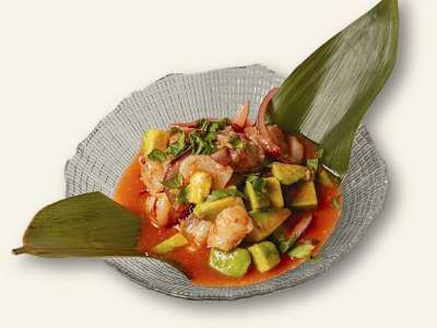 Ceviche de Gambón Salvaje.