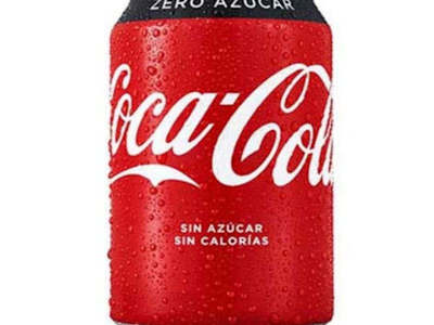 Coca Cola Zero Lata.