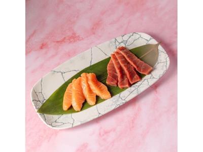 Sashimi Mixto Atún & Salmón (8 piezas)