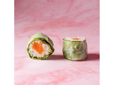 Spring Roll Salmón (8 piezas)