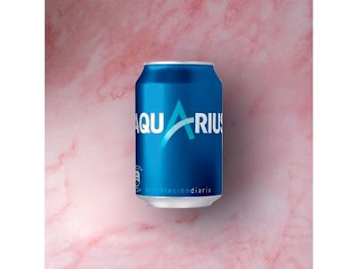 Aquarius Limón Lata