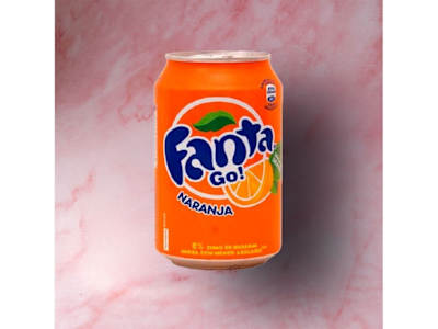 Fanta Naranja Lata