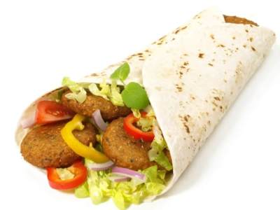 Durum falafel + Patatas fritas + Bebida