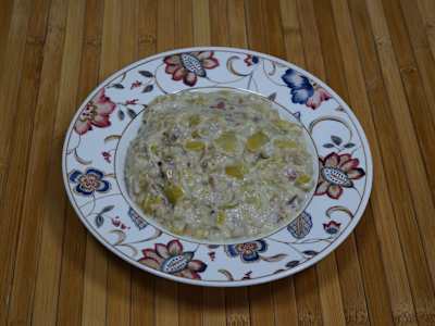 CALABACINES CON BECHAMEL.