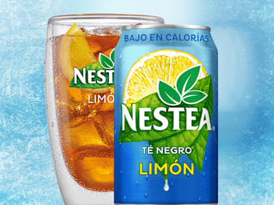 Nestea Té Negro Limón lata 330ml.