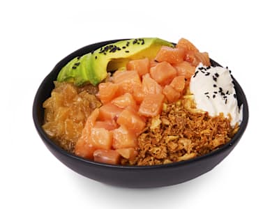 Philly Salmon Poke