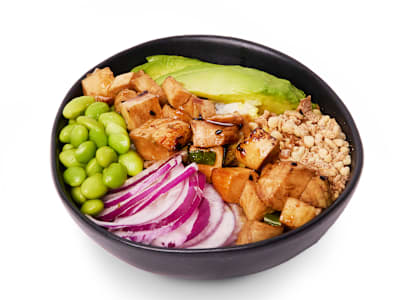 Chicken Volcano Poke