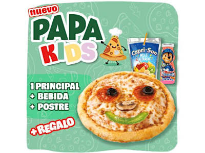 Papa Kids - Menú Infantil