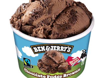 Chocolate trocitos brownie