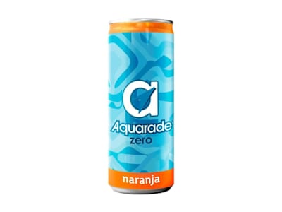 Lata Aquarade Naranja Zero 33cl.