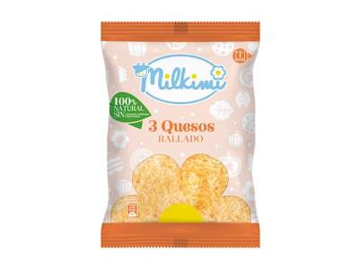 MILKIMI MIX 3 QUESOS RALLADOS, 150G