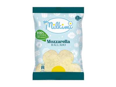 MILKIMI MOZZARELLA RALLADA, 150G