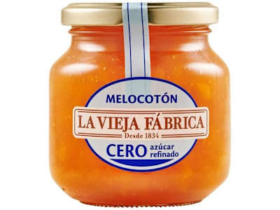 LA VIEJA FABRICA MERMELADA MELOCOTON CERO AZUCAR, 280GR