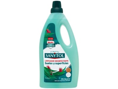 SANYTOL LIMPIADOR DESINFECTANTE SIN LEJIA PH NEUTRO , 1200ML