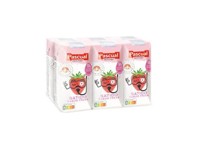 PASCUAL BATIDOS DE FRESA, 6X200ML