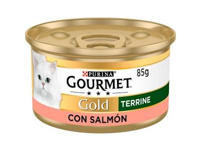 PURINA ONE GOLD MOUSSE SALMON , 85 GR