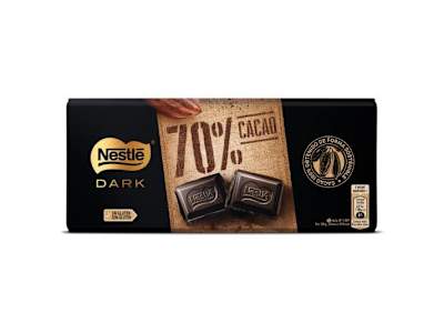 NESTLE CHOCOLATE EXTRAFINO 70% CACAO, 120G