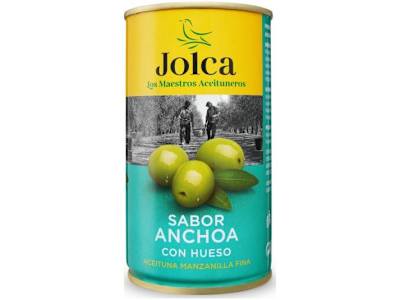 JOLCA ACEITUNAS SABOR ANCHOA, 190GR