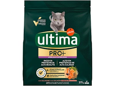 ULTIMA PIENSO PARA GATOS ESTERILIZADOS SALMON, PRO+