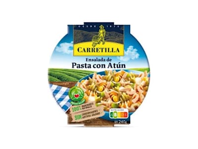 CARRETILLA ENSALADA DE PASTA CON ATUN, 240GR