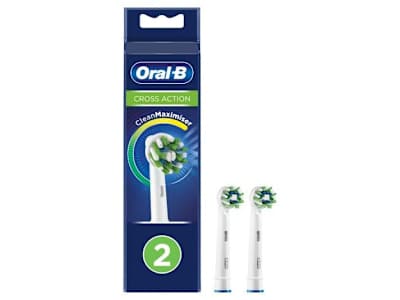 ORAL B RECAMBIO CEPILLO DENTAL CROSS ACTION, 2U