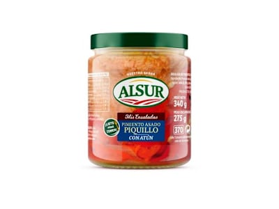 ALSUR ENSALADA DE PIMIENTOS CON ATUN, 275GR