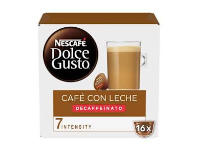 DOLCE GUSTO CAFE CON LECHE DESCAFEINADO, 16CAPS