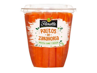 FLORETTE PALITOS DE ZANAHORIA , 165G