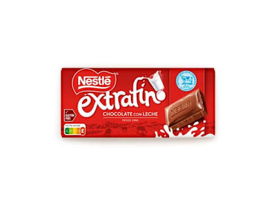 NESTLE CHOCOLATE CON LECHE EXTRAFINO, 125GR