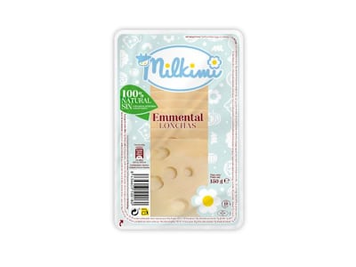 MILKIMI EMMENTAL EN LONCHAS, 150G