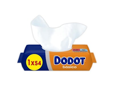 DODOT TOALLITAS INFANTILES BASICO, 54 UD