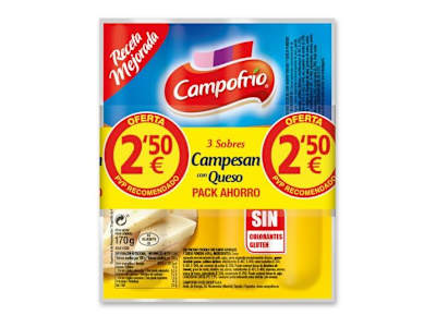 CAMPOFRIO SALCHICHAS CAMPESAN P3 , 510G