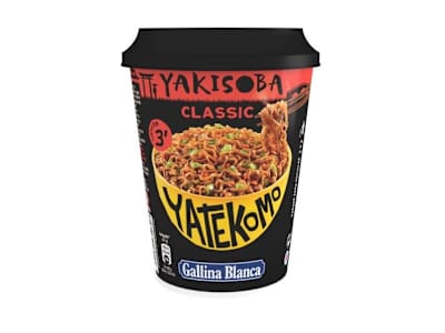 GALLINA BLANCA FIDEOS YATEKOMO YAKISOBA CLASICO, 93GR