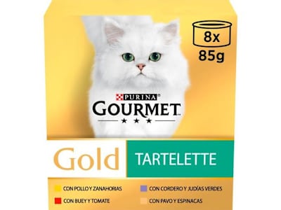 GOURMET COMIDA HUMEDA PARA GATOS SURTIDO 8*85GR