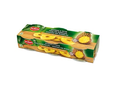 DEL MONTE PIÑA EN SU JUGO, 3X140GR