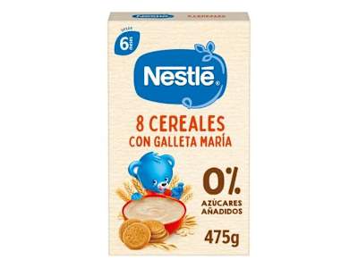 NESTLE PAPILLA 8 CEREALES CON GALLETA, 475GR