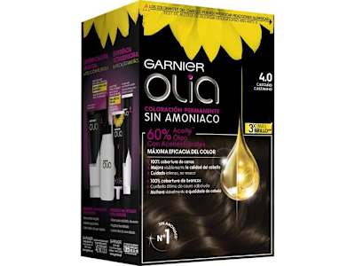 OLIA TINTE SIN AMONIACO CASTAÑO, Nº4.0