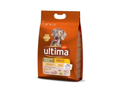 ULTIMA PIENSO PERRO ADULTO MEDIUM/MAX POLLO 3KG