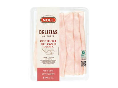 NOEL DELIZIAS PECHUGA PAVO , 120G