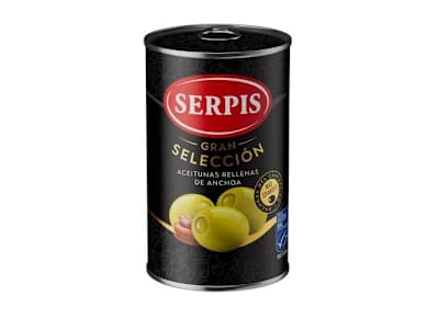 SERPIS ACEITUNAS ANCHOA GR.SELECCIÓN, 130GR