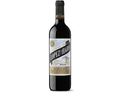 HACIENDA LOPEZ DE HARO VINO TINTO CRIANZA D.O. RIOJA, 750ML