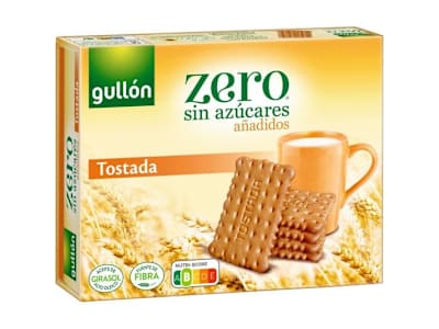 GULLON GALLETAS TOSTADA ZERO, 350G