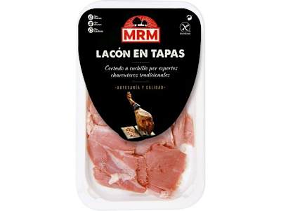 MOSTOLES  TAPAS LACON CORTADO A CUCHILLO, 200G
