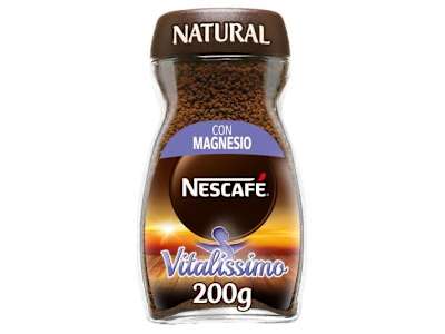 NESCAFE CAFE SOLUBLE NATURAL VITALISSIMO, 200G