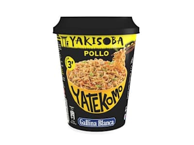 GALLINA BLANCA FIDEOS YATEKOMO YAKISOBA POLLO, 93GR