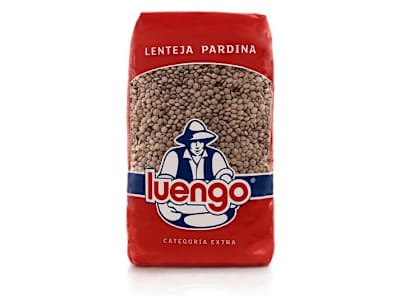 LEGUMBRES LUENGO LENTEJA PARDINA, 1KG
